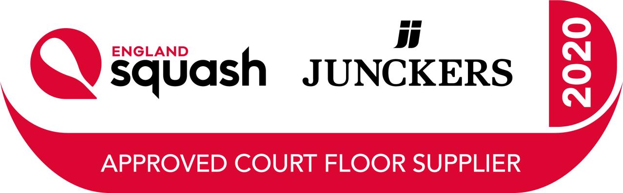 Junckers are an England Squash Approved Supplier