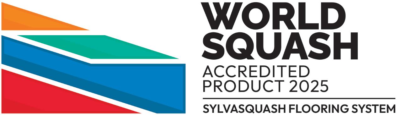 Junckers SylvaSquash Flooring is accredited by WSF