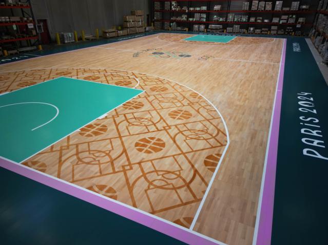 Basketball court floor Real hardwood gym flooring Basketball court floor Real hardwood gym flooring