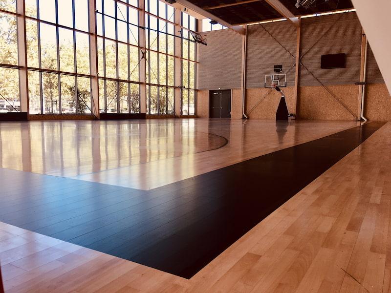 Tony Parker Academy Gymnasium with sports floors from Junckers