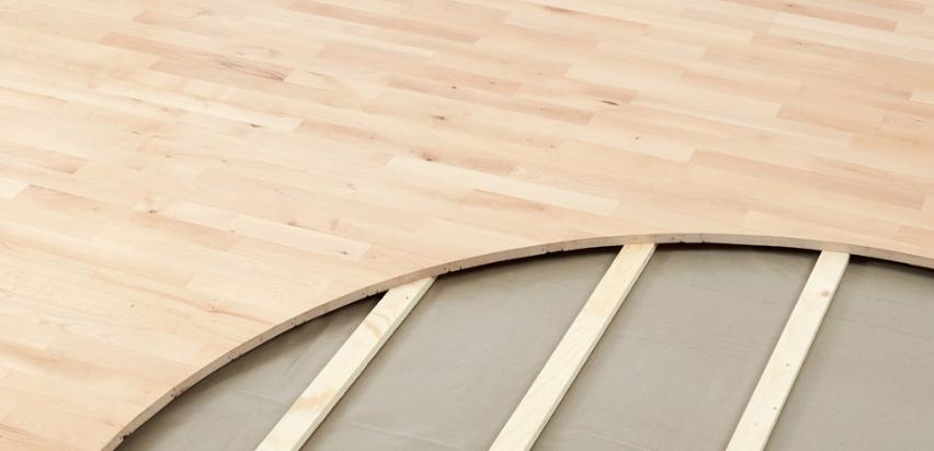 Junckers Unobat 50 is a sports solution for even subfloors
